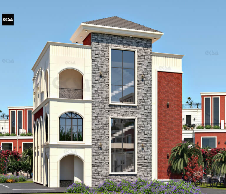 Club House Side View